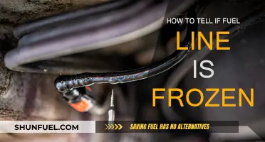 Signs of Frozen Fuel Lines: A Winter Checklist