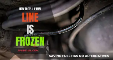 Diagnosing Frozen Fuel Lines: Signs and Solutions