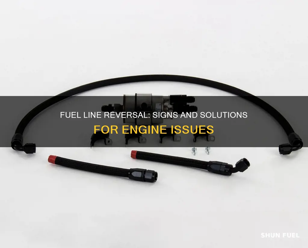 how to tell if fuel lines are backwards