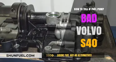 Diagnosing a Failing Fuel Pump in Your Volvo S40: Key Signs