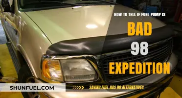 Diagnosing a Failing Fuel Pump in Your 1998 Ford Expedition
