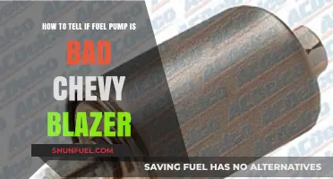 Diagnosing a Bad Fuel Pump in Your Chevy Blazer: Key Signs