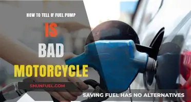 Is Your Motorcycle's Fuel Pump Failing? Key Symptoms to Check
