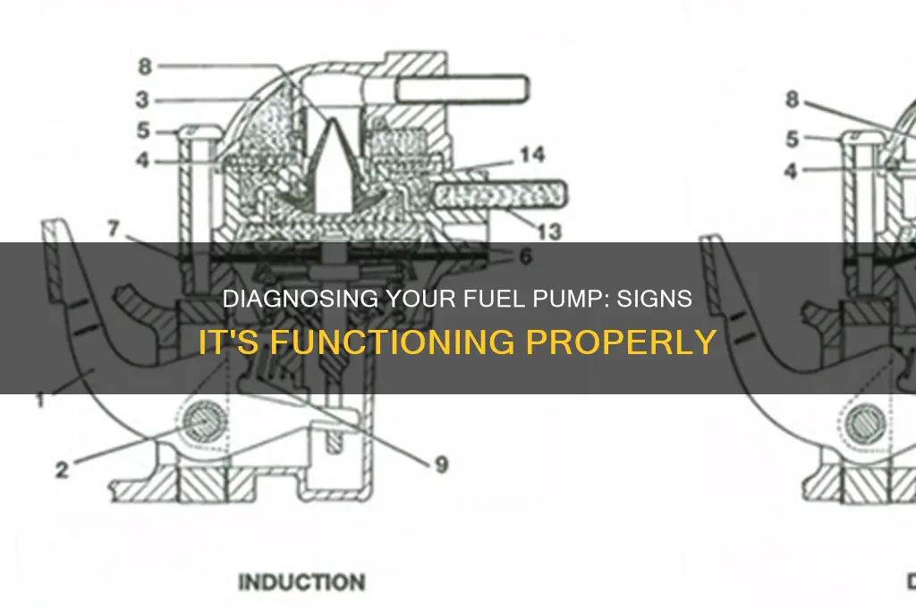 how to tell if fuel pump is good