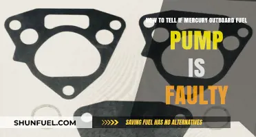 Diagnosing a Faulty Mercury Outboard Fuel Pump: Signs and Solutions