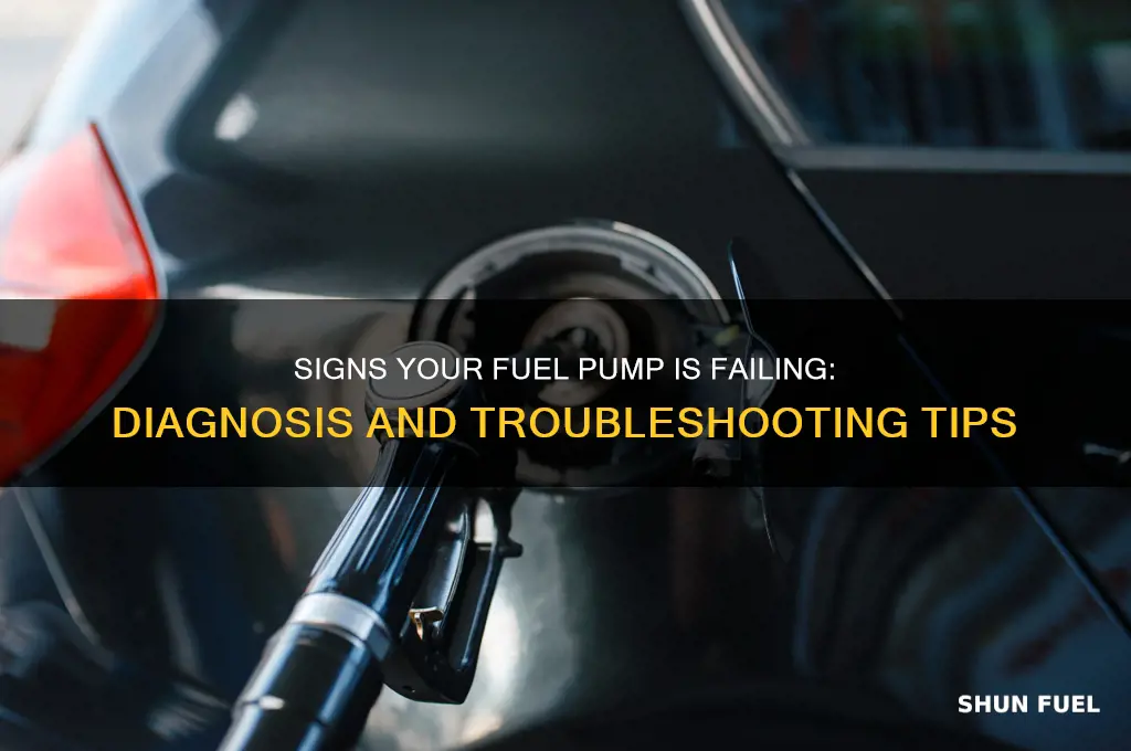 how to tell if you have a fuel pump problem