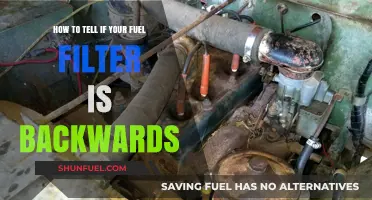 Spotting a Backwards Fuel Filter: What to Look For