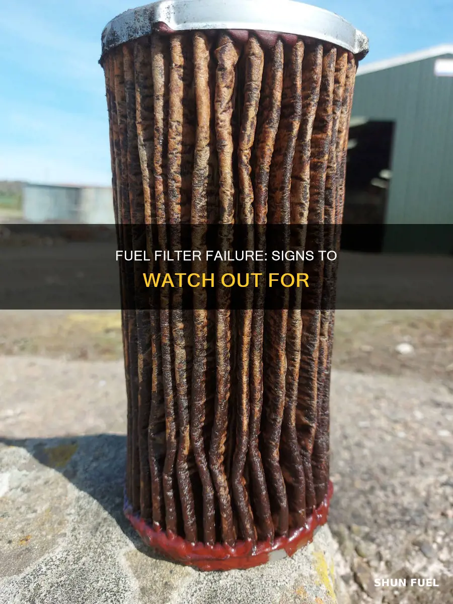 how to tell if your fuel filter is going out