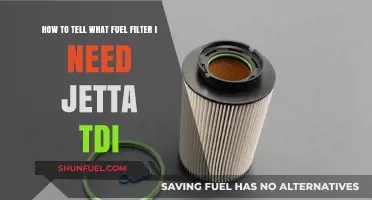 Finding the Right Fuel Filter for Your Jetta TDI