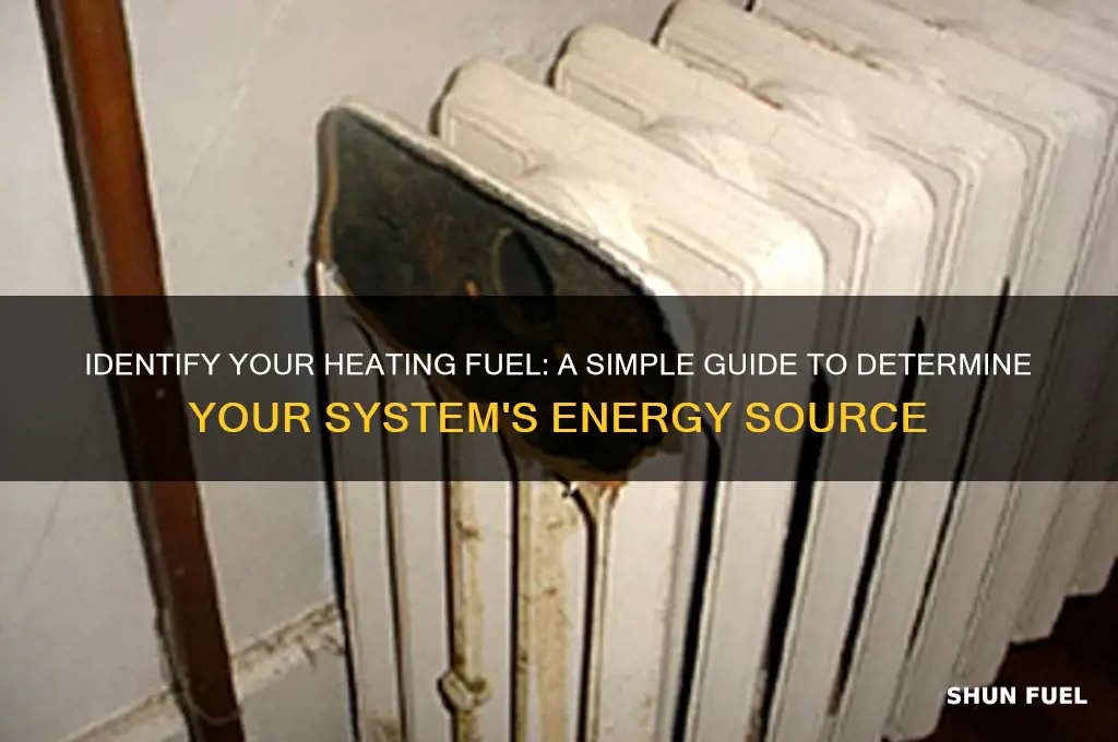 how to tell what fuel my heating uses