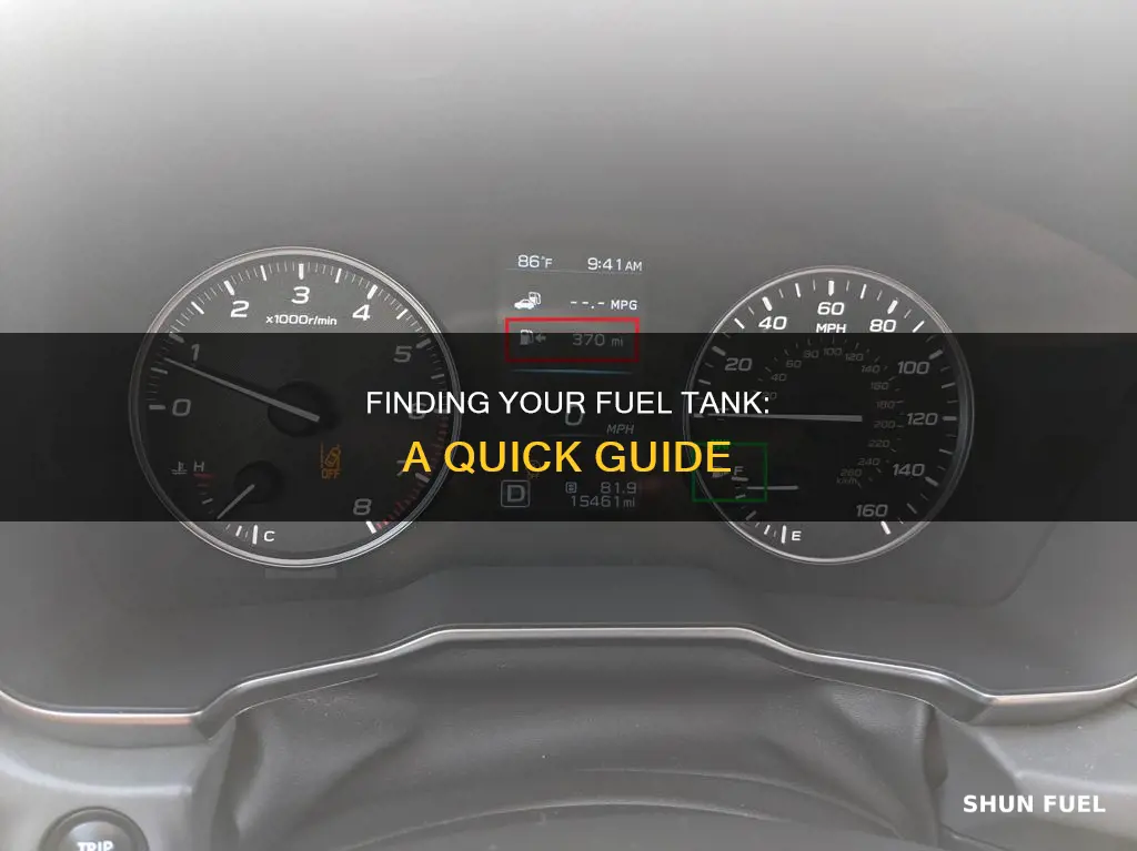 how to tell what side your fuel tank is on