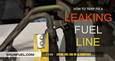 Quick Fix: Temporarily Stop Fuel Leaks with These Easy Steps