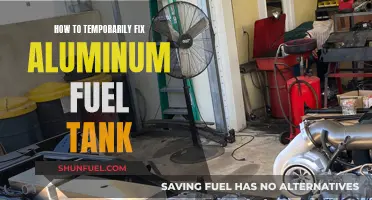 Quickly Fixing Aluminum Fuel Tanks: Temporary Solutions