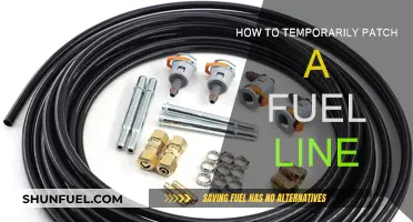 Quick Fix: Temporarily Patching a Fuel Line for Emergency Use