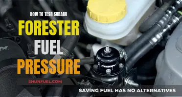 Testing Fuel Pressure in Your Subaru Forester: A Guide