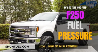 Testing Fuel Pressure in a 1990 Ford F250: Step-by-Step Guide