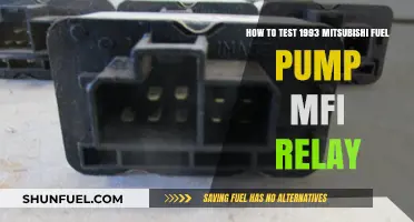 Testing the 1993 Mitsubishi MFI Fuel Pump Relay: A Step-by-Step Guide