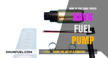 Testing Your 2001 Toyota RAV4 Fuel Pump: A Step-by-Step Guide