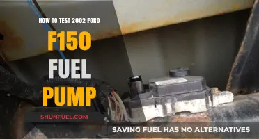 Testing Your 2002 Ford F150 Fuel Pump: A Step-by-Step Guide