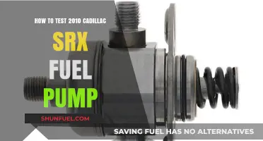 Testing Your 2010 Cadillac SRX Fuel Pump: A Step-by-Step Guide