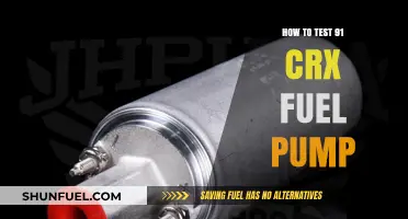 Testing Your 91 CRX Fuel Pump: A Step-by-Step Guide