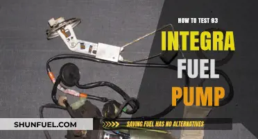 Testing Your 93 Integra Fuel Pump: A Step-by-Step Guide