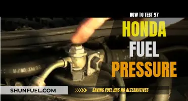 Testing Fuel Pressure in a '97 Honda: A Step-by-Step Guide