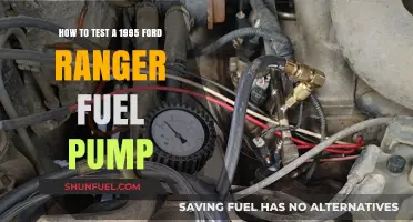 Testing Your 1995 Ford Ranger Fuel Pump: A Step-by-Step Guide