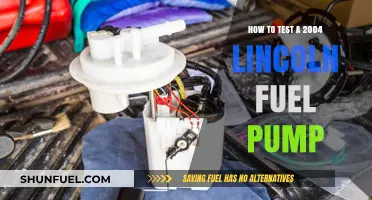 Testing a 2004 Lincoln Fuel Pump: Step-by-Step Guide