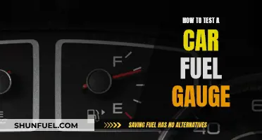 Testing Your Car's Fuel Gauge: A Step-by-Step Guide
