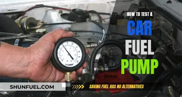 Diagnosing Car Fuel Pumps: Testing Procedures and Common Issues