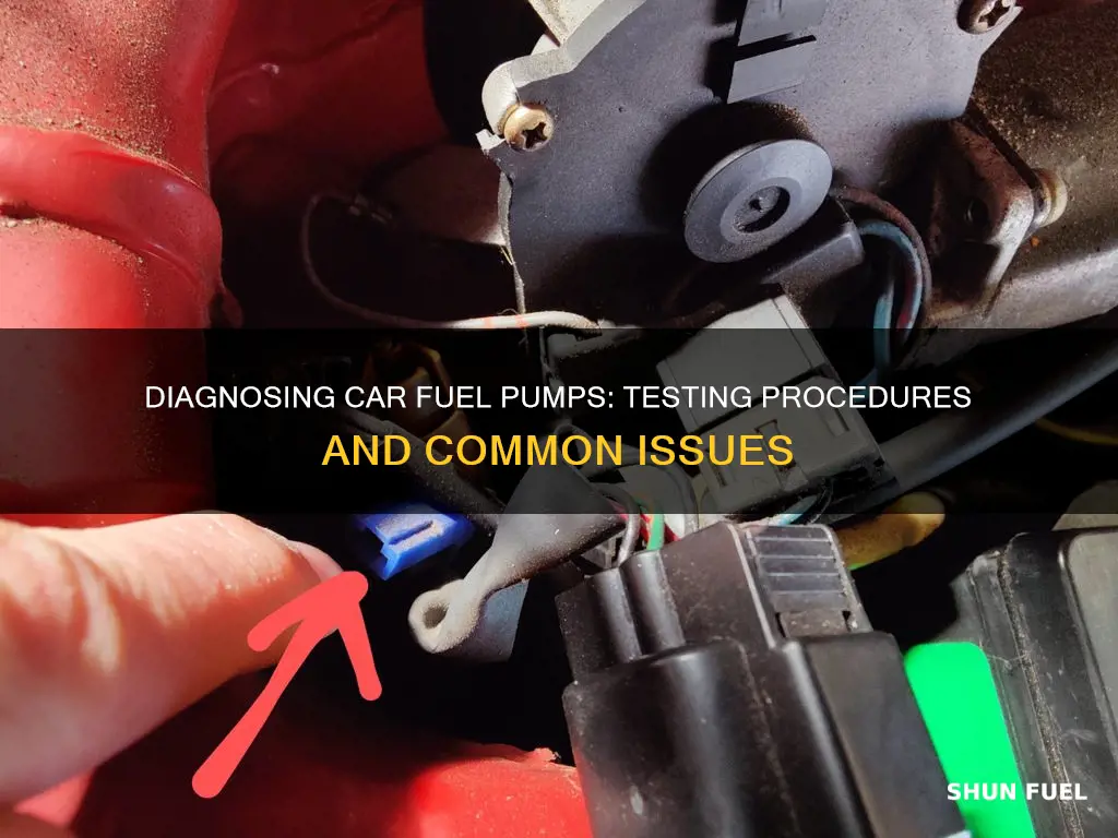 how to test a car fuel pump