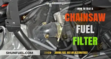 Testing a Chainsaw Fuel Filter: A Step-by-Step Guide