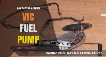 Testing Your Crown Vic Fuel Pump: A Step-by-Step Guide