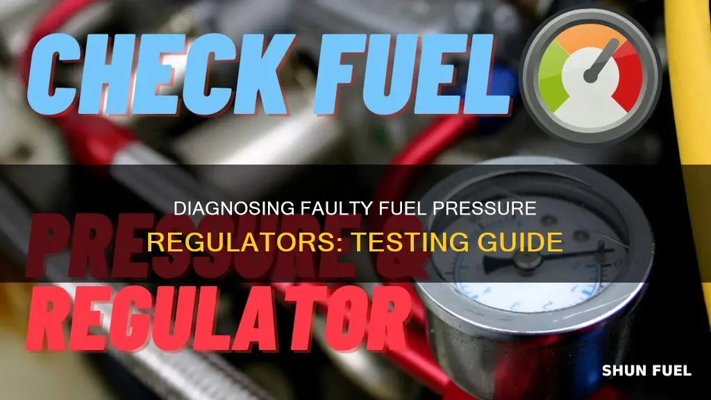 how to test a faulty fuel pressure regulator