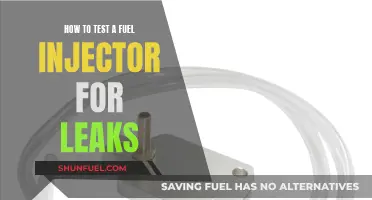 Testing Fuel Injectors: Detecting Leaks and Faults