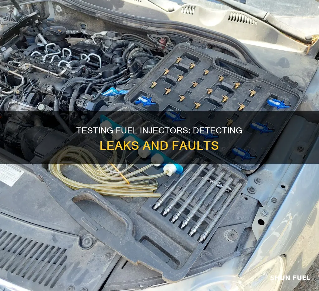 how to test a fuel injector for leaks