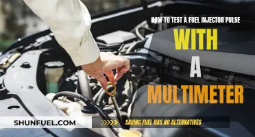 Testing Fuel Injector Pulse: Multimeter Usage