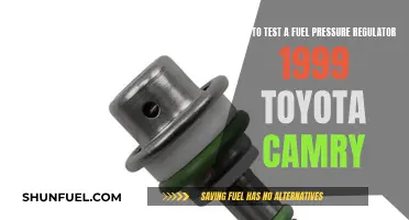 Testing Fuel Pressure Regulator in '99 Camry: A Step-by-Step Guide