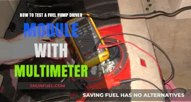 Testing Fuel Pump Driver Module with Multimeter: Step-by-Step Guide