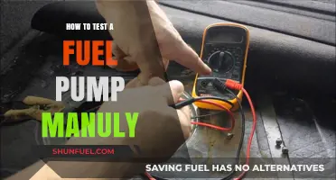 Manually Testing Your Fuel Pump: A Step-by-Step DIY Guide