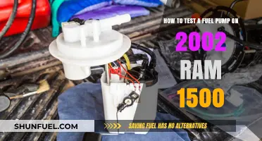 Testing Your 2002 Ram 1500 Fuel Pump: A Step-by-Step Guide