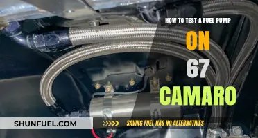 Testing Your 1967 Camaro's Fuel Pump: A Step-by-Step Guide