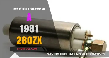 Testing Your 1981 280ZX Fuel Pump: A Step-by-Step Guide