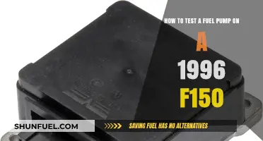 Testing Your 1996 F150 Fuel Pump: A Step-by-Step Guide