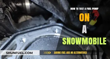 Snowmobile Fuel Pump Testing: A Step-by-Step Troubleshooting Guide
