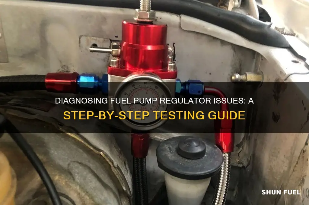 how to test a fuel pump regulator