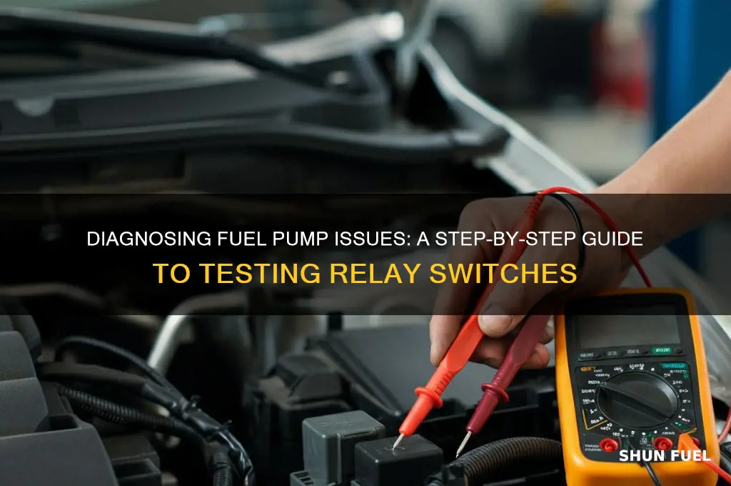 how to test a fuel pump relay switch
