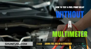 Testing a Fuel Pump Relay Without a Multimeter: Simple DIY Guide