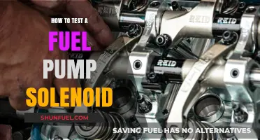 Testing Fuel Pump Solenoid: A Step-by-Step Troubleshooting Guide